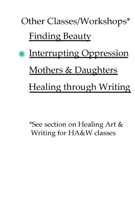 oppression writing